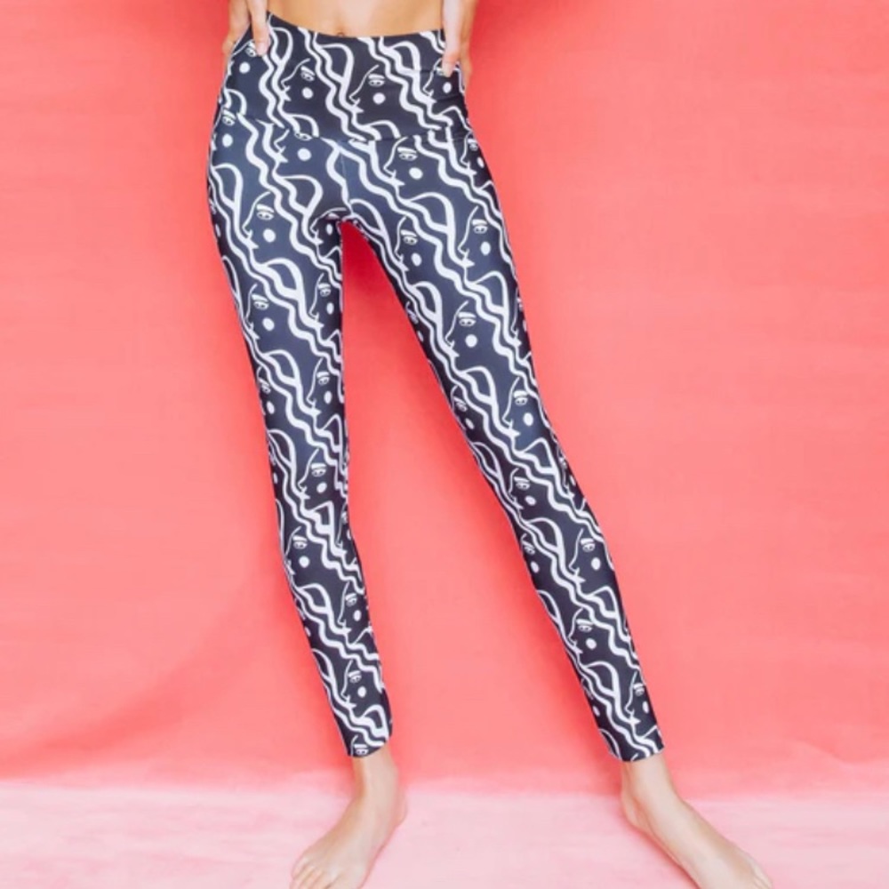 Anthropologie Dazey LA Waterfall Women Leggings